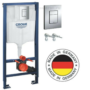 Инсталляция для подвесного унитаза Grohe 38772001