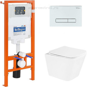 Комплект BelBagno BB002-80/ BB3103CHR/SC/ BB018-GV-BIANCO