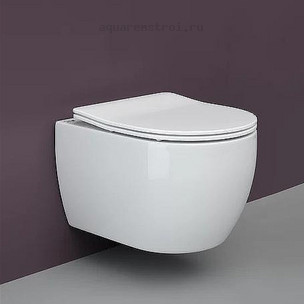 Унитаз подвесной с сиденьем микролифт Ceramicanova Play CN3001