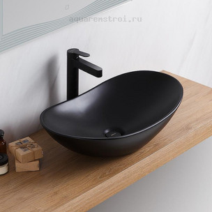 Раковина-чаша BelBagno BB1404-H301 цвет черный