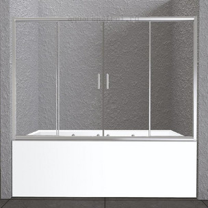 Шторка на ванну BelBagno Unique 180х140 VF-2 180 см