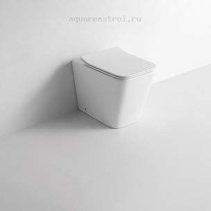 Унитаз приставной с сиденьем микролифт CeramaLux NS 3170