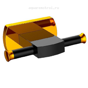 Крючок двойной CeramaLux Azzuro 95601