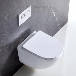 Унитаз подвесной без сиденья BelBagno Amanda BB051CHR