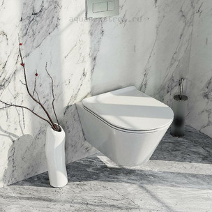 Унитаз подвесной без сиденья Kerama Marazzi Plaza Modern PLMR.wc.02