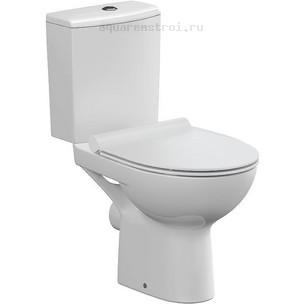 Унитаз-компакт с бачком и сиденьем микролифт Cersanit Nature Clean On 011 3/5 DPL EO slim 65410