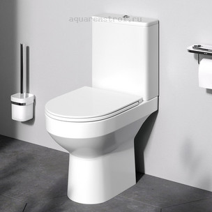 Унитаз-компакт с бачком и сиденьем микролифт AM.PM Spirit C708600SC