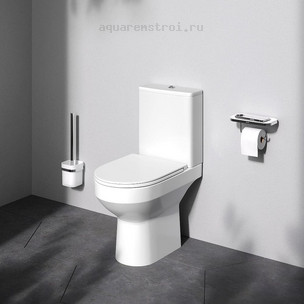 Унитаз-компакт с бачком без сиденья AM.PM Spirit V2.0 C708600WH