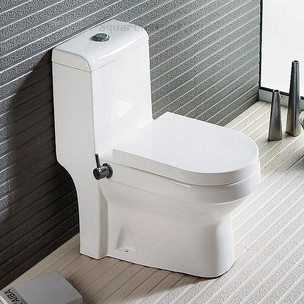Унитаз-моноблок с сиденьем микролифт Azario Brusco AZ-1085B
