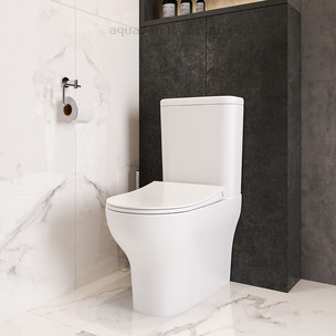 Унитаз-компакт с бачком и сиденьем микролифт Vitra Zentrum 9012B003-7226