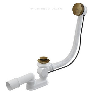 Слив-перелив для ванны Alcaplast A55ANTIC-80-RU-01 полуавтомат