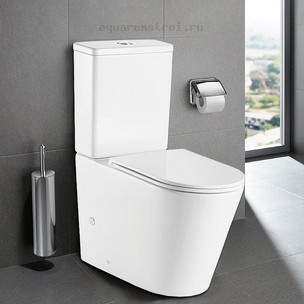 Унитаз-компакт с бачком и сиденьем микролифт Azario Vetro AZ-2149