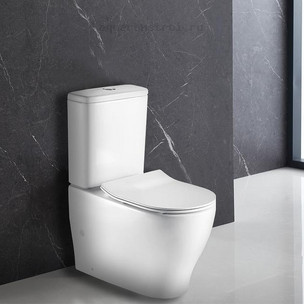 Унитаз-компакт с бачком и сиденьем микролифт Azario Maro AZ-2154