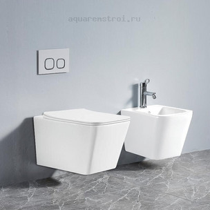 Унитаз подвесной с сиденьем микролифт Azario Boca AZ-2002