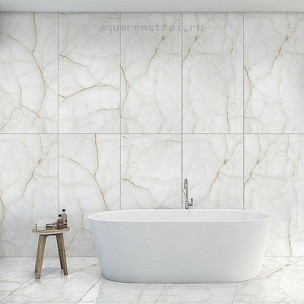 Керамогранит Azario Onyx White Glossy F4020821120G 60х120 см (1,44м²)