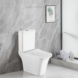 Унитаз-компакт с бачком и сиденьем микролифт Azario Avero AZ-3121