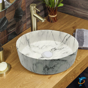 Раковина-чаша Azario Alice AZ-3134 ST <br/>цвет мраморный