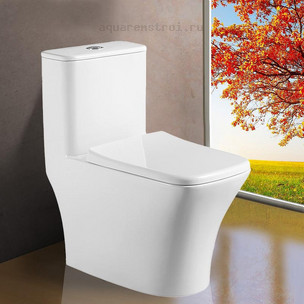 Унитаз-моноблок с сиденьем микролифт Azario Teano AZ-8621