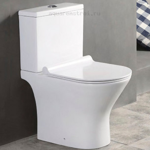 Унитаз-компакт с бачком и сиденьем микролифт Azario Verde AZ-2224