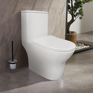 Унитаз-моноблок с сиденьем микролифт Azario Terni AZ-8618