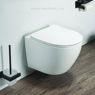 Унитаз подвесной с сиденьем микролифт Azario Grado AZ-0046 SP