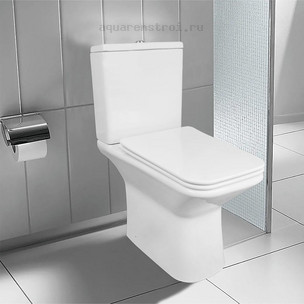 Унитаз-компакт с бачком и сиденьем микролифт Azario Formal AZ-1353B