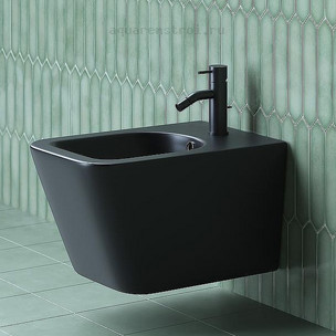 Биде подвесное Ceramicanova Metric CN3008MB цвет черный