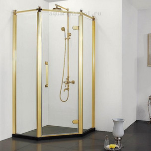 Душевой уголок Azario Ontario 90х90 R AZ-NBB3231 900 GOLD 90х90 см