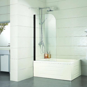 Шторка на ванну Azario Merrit 70х150 NF6211 BLACK 70 см