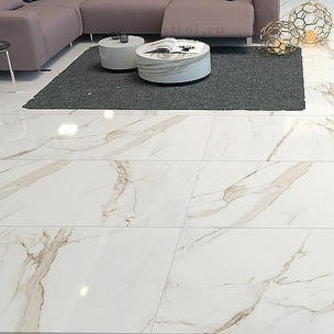 Керамогранит Azario Bianca White Glossy F3010821120G 60х120 см (1,44м²)