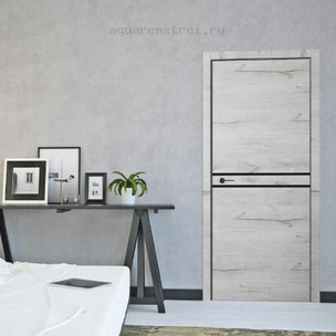 Межкомнатная дверь Flydoors Loft LF03 дуб арктик