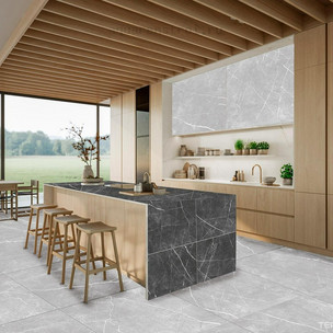 Керамогранит ProGRES Marble NR0383 Line Dark Grey 60х60 см (1,44м²)