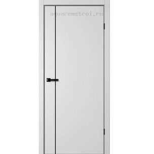 Межкомнатная дверь Flydoors Fusion FN33 цвет серебристый