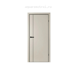 Межкомнатная дверь Flydoors TRINITY GVI TR-04 Айриш (Черная AL)