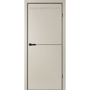 Межкомнатная дверь Flydoors TRINITY GVI TR-05 Айриш (Черная AL)