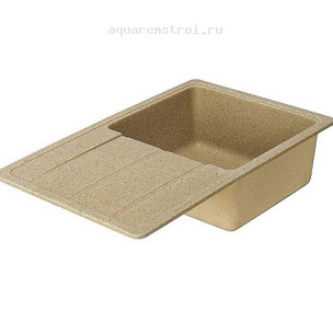 Кухонная мойка Aquaton Аманда 1A712832AD220 78х51 см цвет песочный