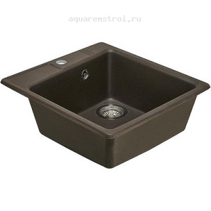 Кухонная мойка Aquaton Парма 1A713032PM280 47х51 см цвет кофейный