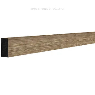 Рейка-молдинг декоративный под дерево Decor Dizayn 610-64 SH 2x300 см