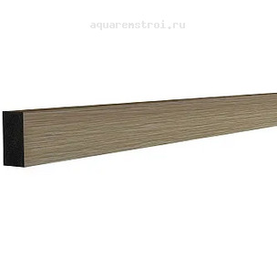 Рейка-молдинг декоративный под дерево Decor Dizayn 610-63 SH 2x300 см