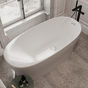 Ванна из искусственного камня Allen Brau Krion Neo 2.35001.21 цвет белый матовый