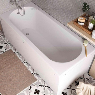 Ванна из искусственного камня Aquanet Lotos Stone AQ-00332894 цвет белый