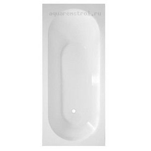 Ванна из искусственного камня Aquanet Lotos Stone Slim AQ-00368588 цвет белый