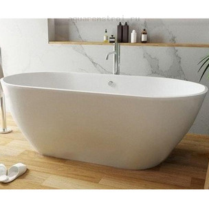 Ванна из искусственного камня Aquanet Family Stone AQ-00332888 цвет белый