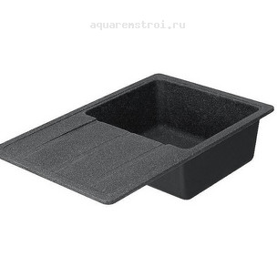 Кухонная мойка Aquaton Аманда 1A712832AD210 78х51 см цвет графит