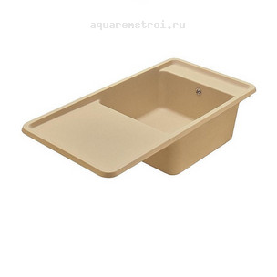 Кухонная мойка Aquaton Беллис 1A725132BS260 97х51 см цвет латте