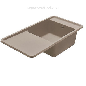 Кухонная мойка Aquaton Беллис 1A725132BS250 97х51 см цвет серый шелк