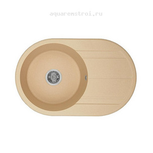 Кухонная мойка Aquaton Амира 1A712932AI260 78х50 см цвет латте