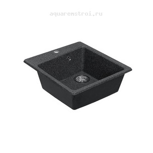 Кухонная мойка Aquaton Парма 1A713032PM210 47х51 см цвет графит