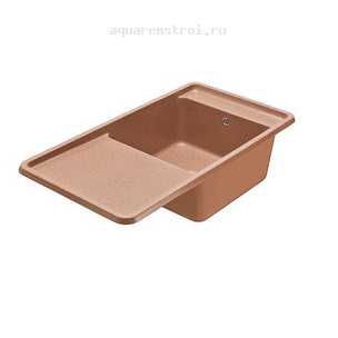 Кухонная мойка Aquaton Беллис 1A725132BS270 97х51 см цвет терракотовый