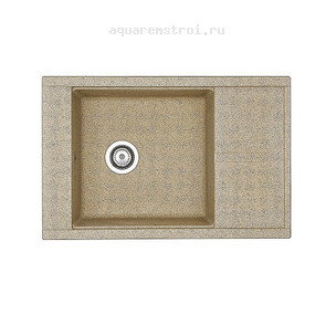 Кухонная мойка Aquaton Делия 78 1A715132DE220 цвет Песочный